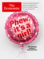   The Economist 23-25: PHEW, IT'S A GIRL